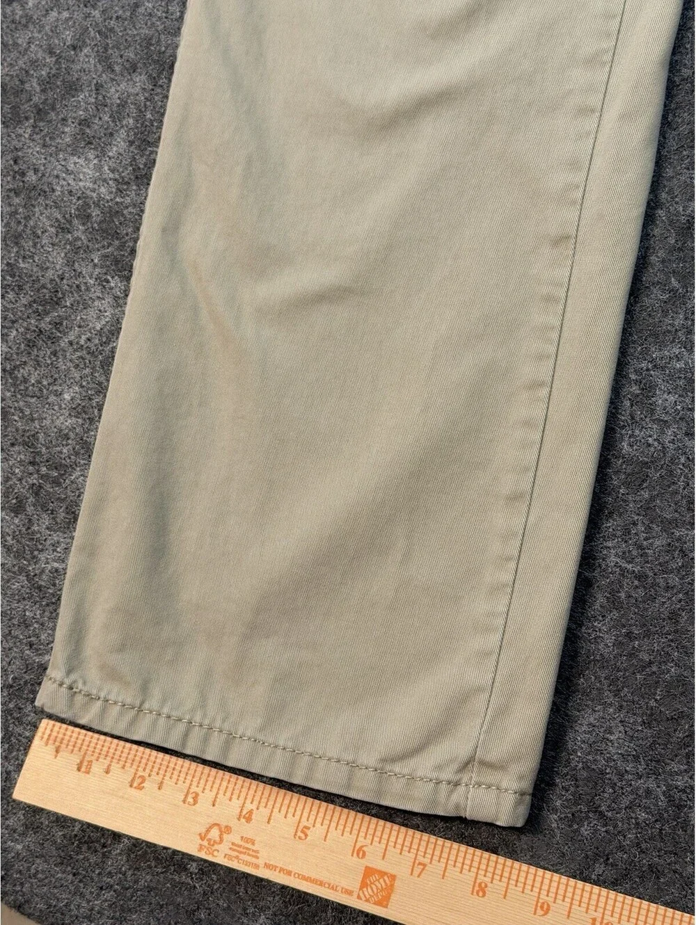 Levis 514 Straight Fit Jeans Mens 34x32 Khaki Tan 100% Cotton Casual Pants
